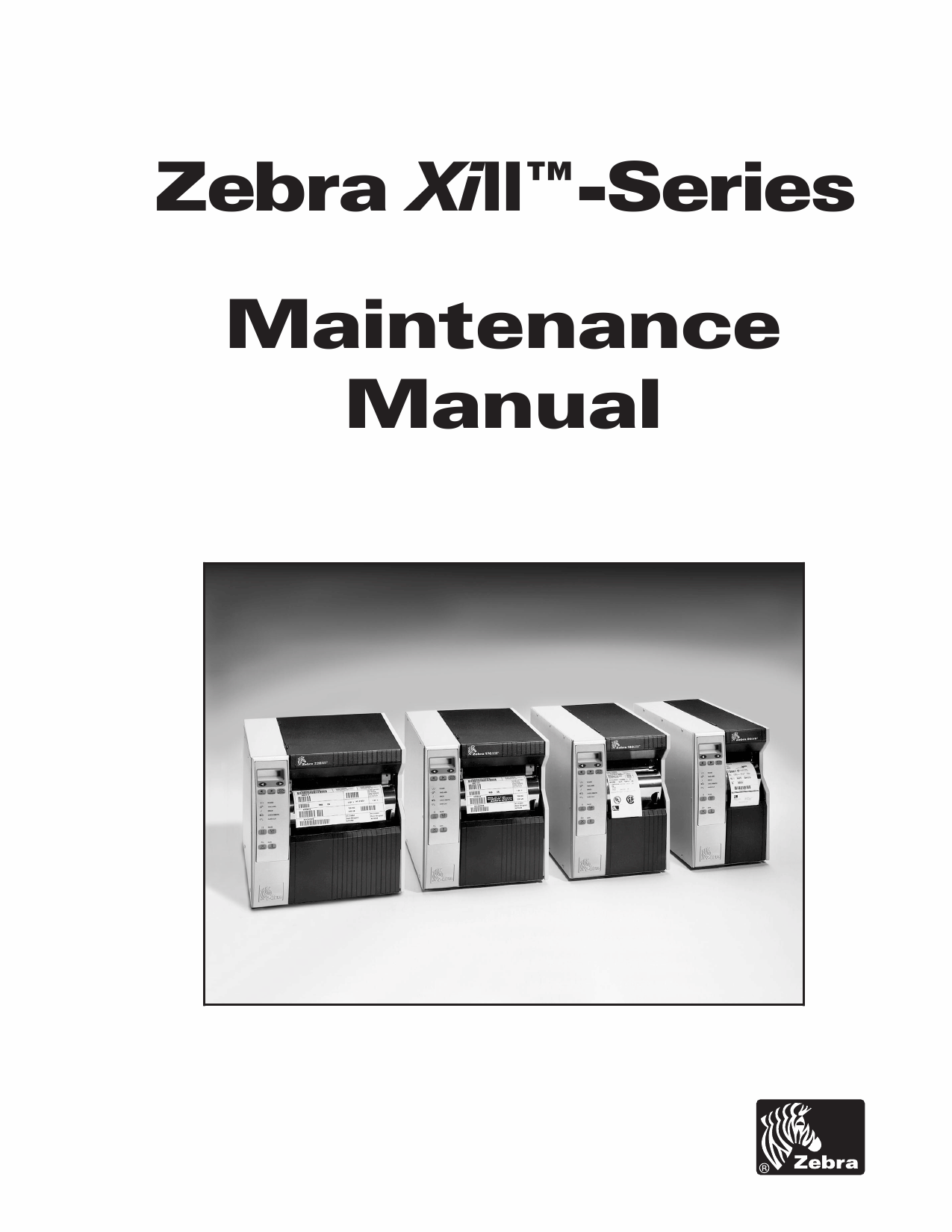 Zebra Label Z90 140 170 220 XiII Maintenance Service Manual-1